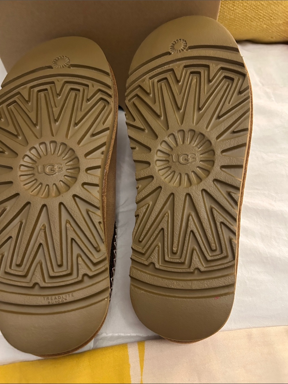 UGG Chestnut Suede Cozy Slip-On Mules NIB. Size 41 ($149 on Ugg website) NIB - Picture 5 of 14